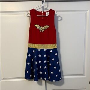 DC Comics Superhero Dress - Red, Blue, and Gold